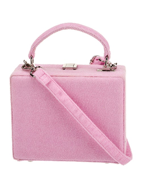 Brandon Blackwood Terry Cloth Top Handle Bag