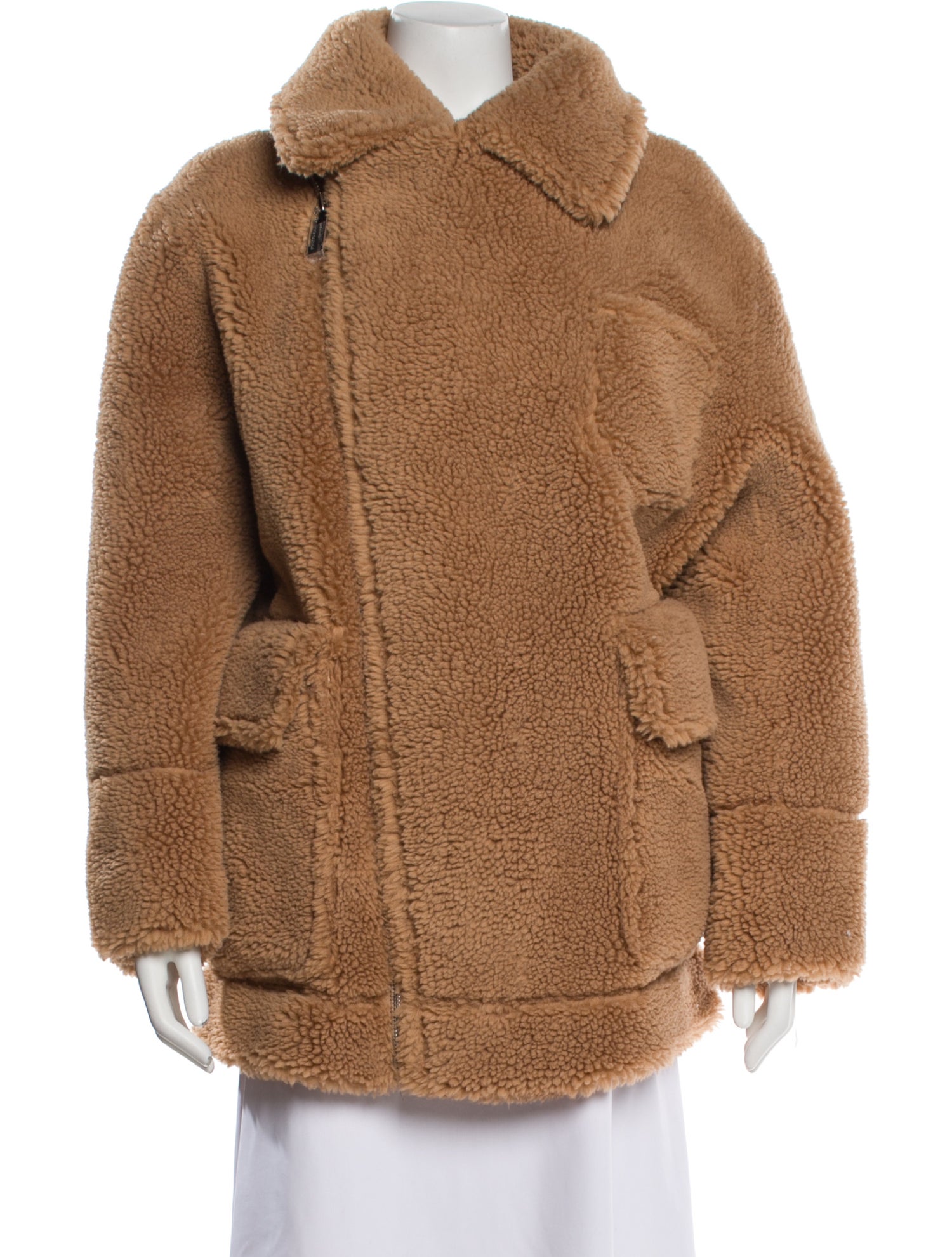 Brandon Blackwood Faux Fur Coat w/ Tags