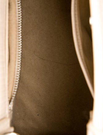 Brandon Blackwood Embossed Leather Top Handle Bag