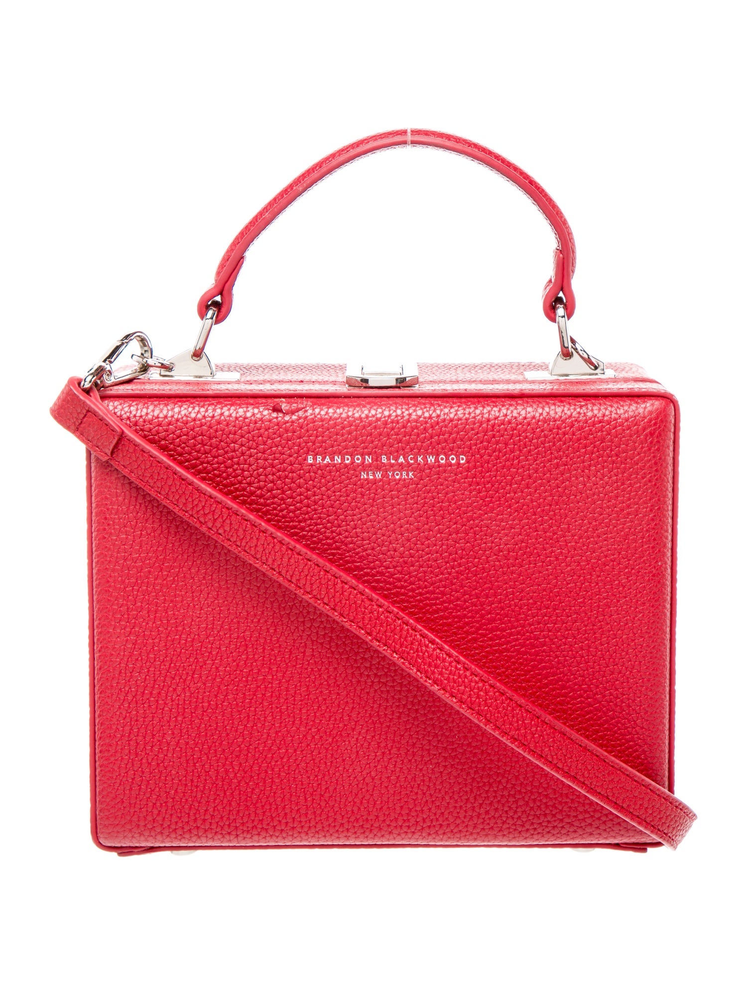 Brandon Blackwood Leather Top Handle Bag