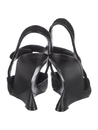 Brandon Blackwood Leather Slingback Pumps