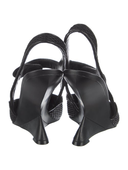 Brandon Blackwood Leather Slingback Pumps