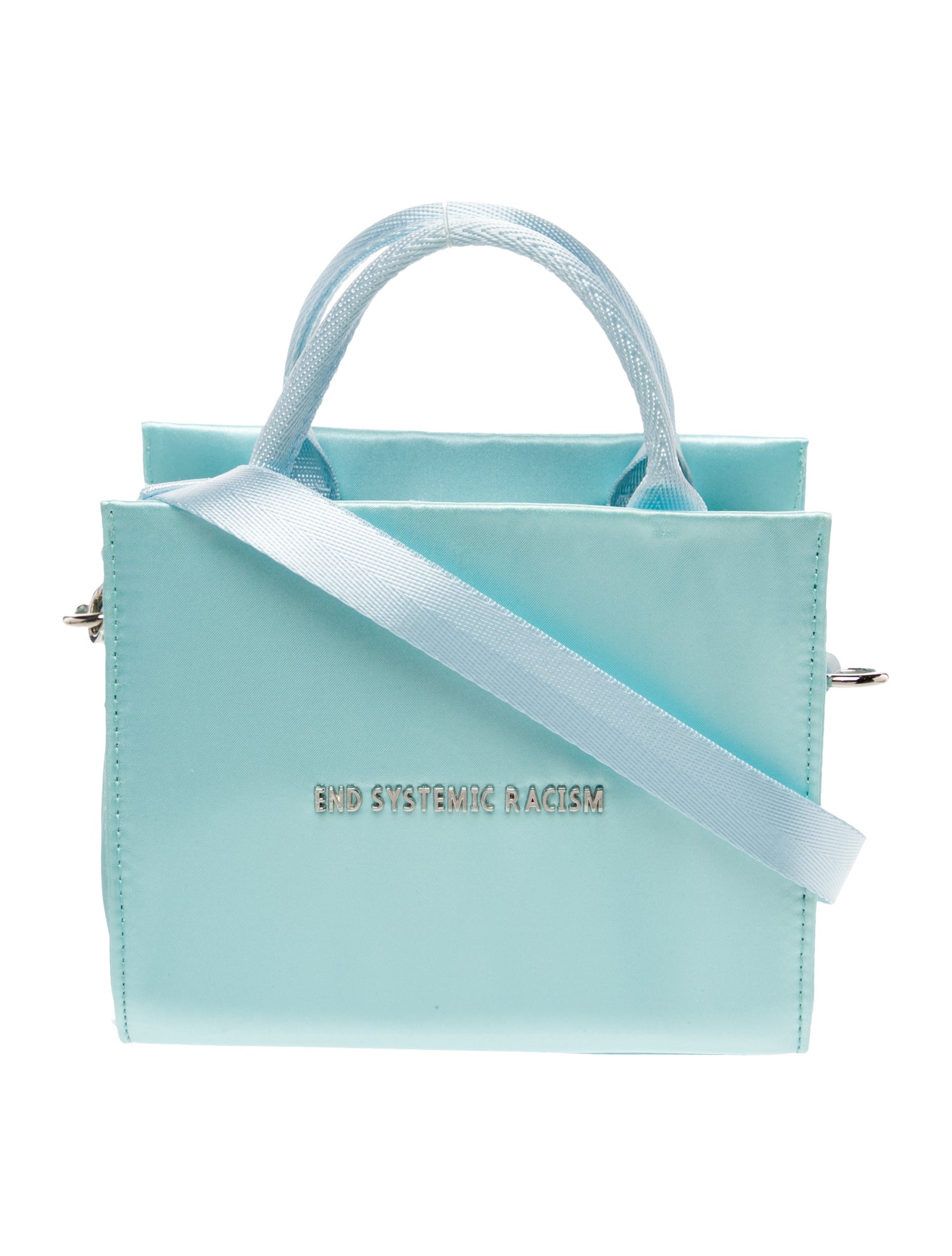 Brandon Blackwood Satin Crossbody Bag