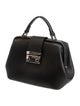 Brandon Blackwood Leather Top Handle Bag