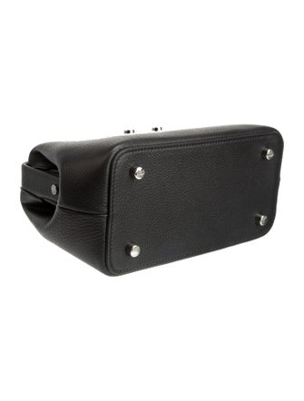 Brandon Blackwood Leather Top Handle Bag