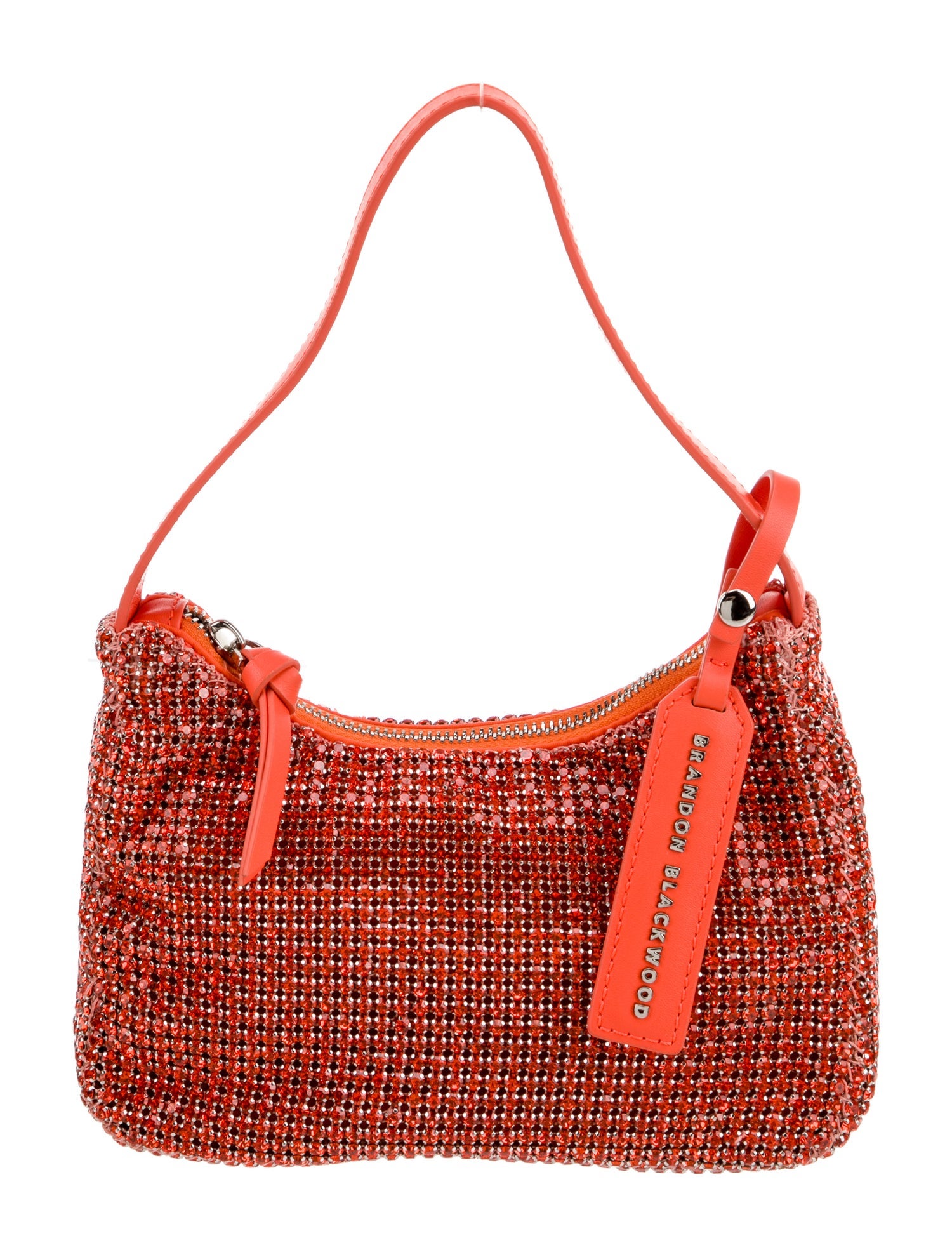 Brandon Blackwood Crystal Top Handle Bag
