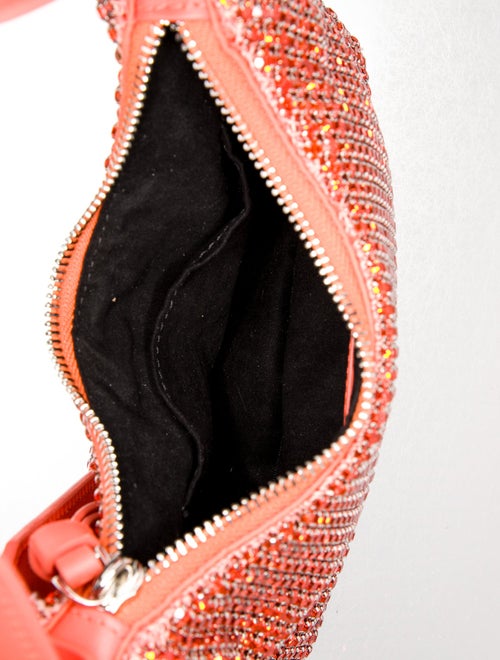 Brandon Blackwood Crystal Top Handle Bag