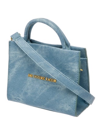 Brandon Blackwood Denim Messenger Bag