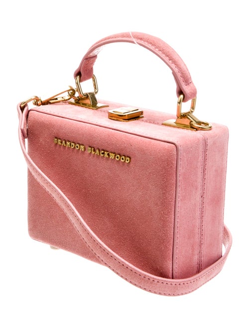 Brandon Blackwood Suede Crossbody Bag