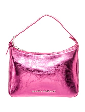 Brandon Blackwood Leather Top Handle Bag