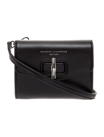 Brandon Blackwood Leather Crossbody Bag