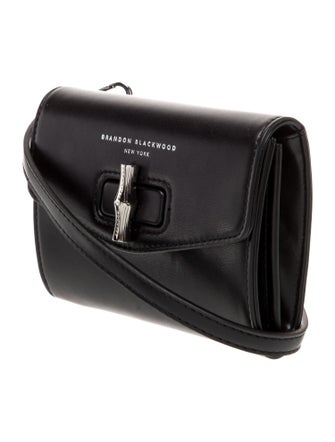 Brandon Blackwood Leather Crossbody Bag