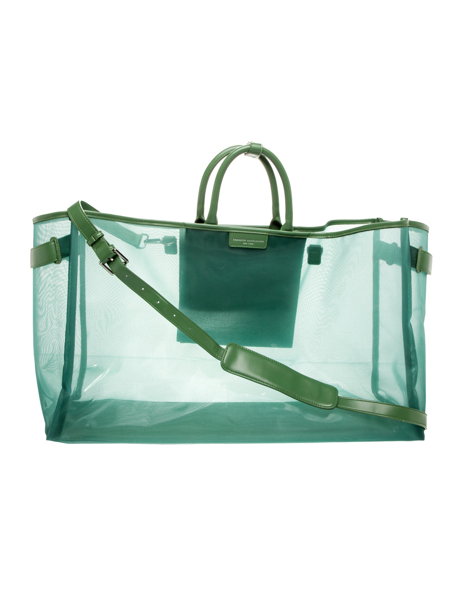 Brandon Blackwood PVC Crossbody Bag