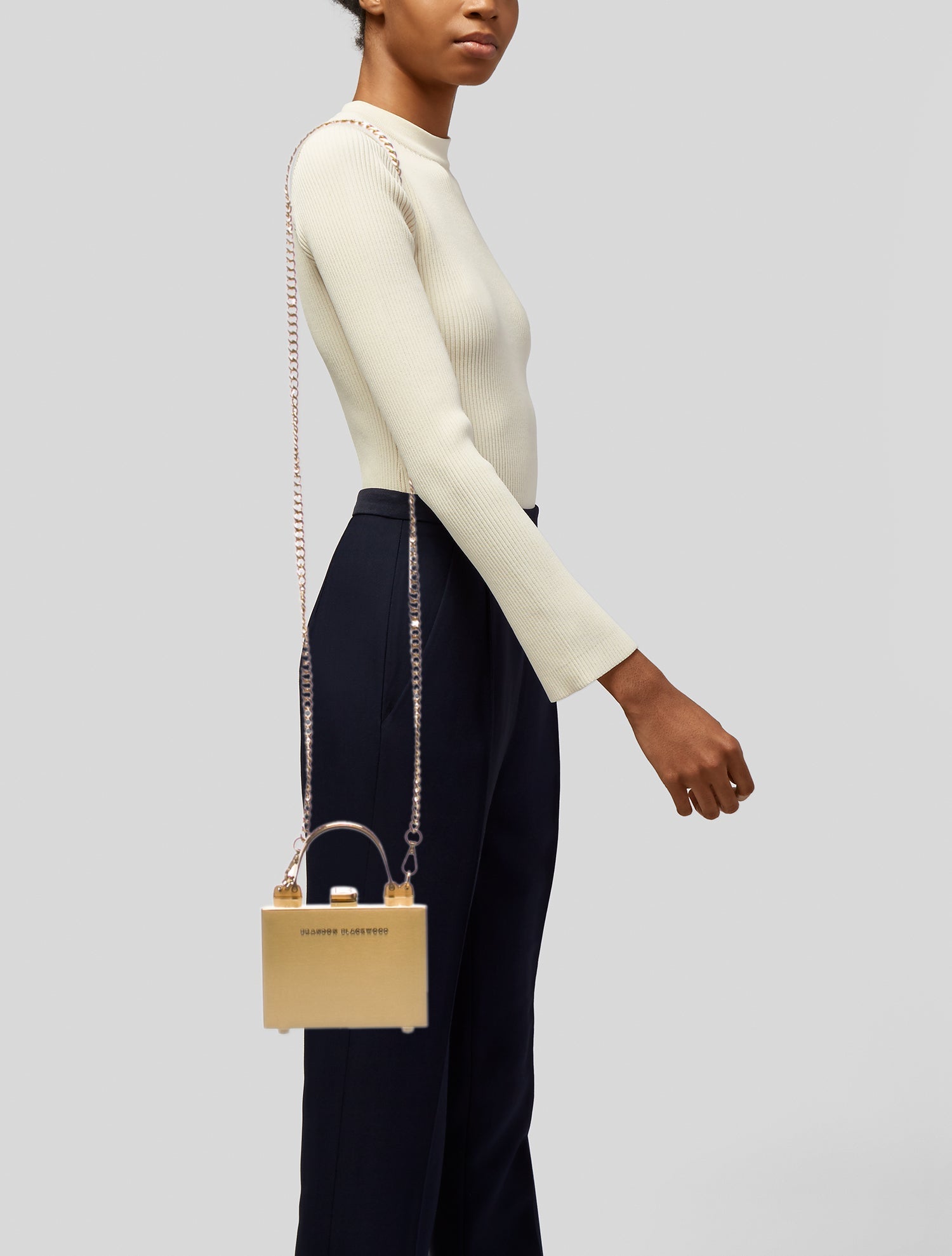 Brandon Blackwood Metal Minaudière