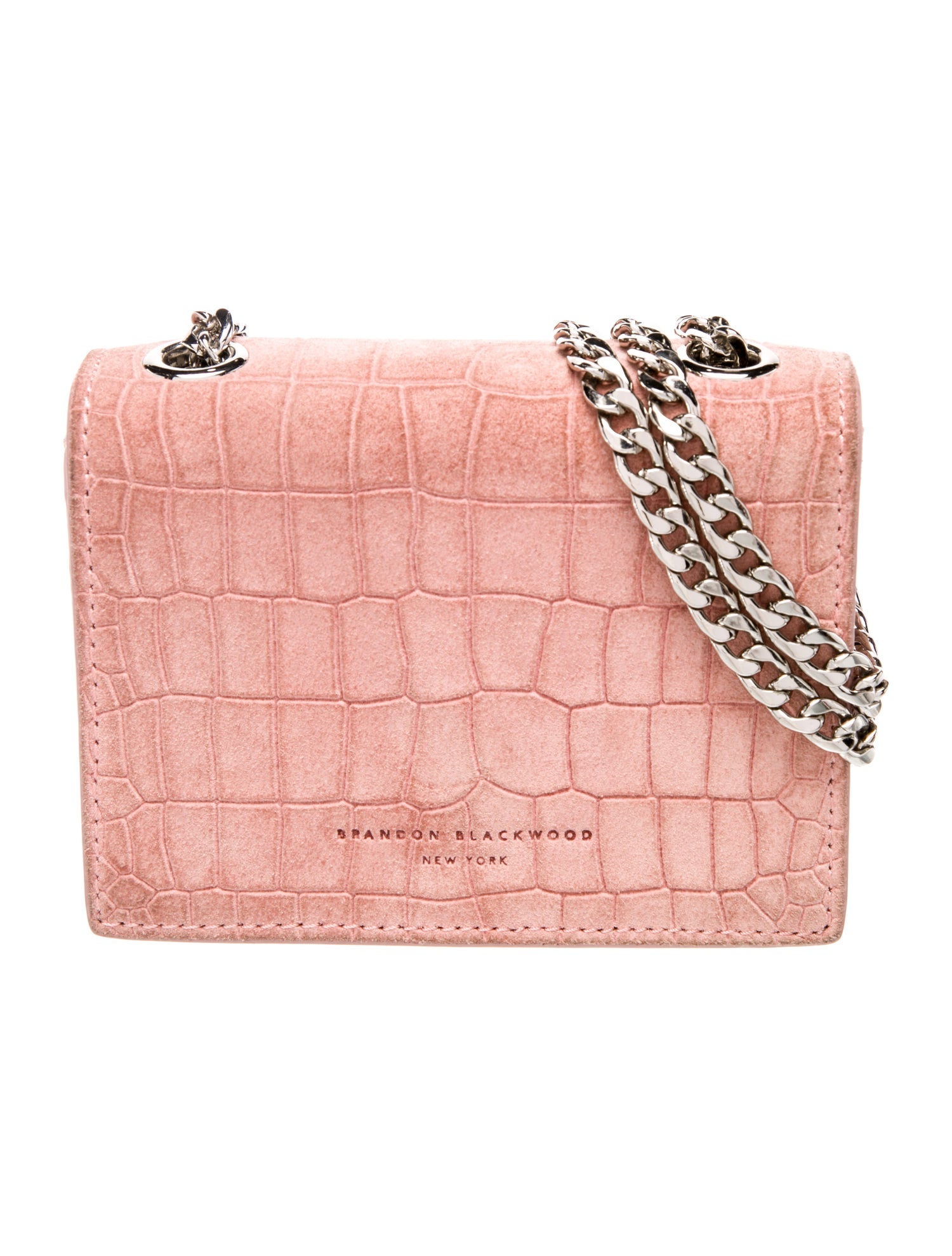 Brandon Blackwood Suede Shoulder Bag