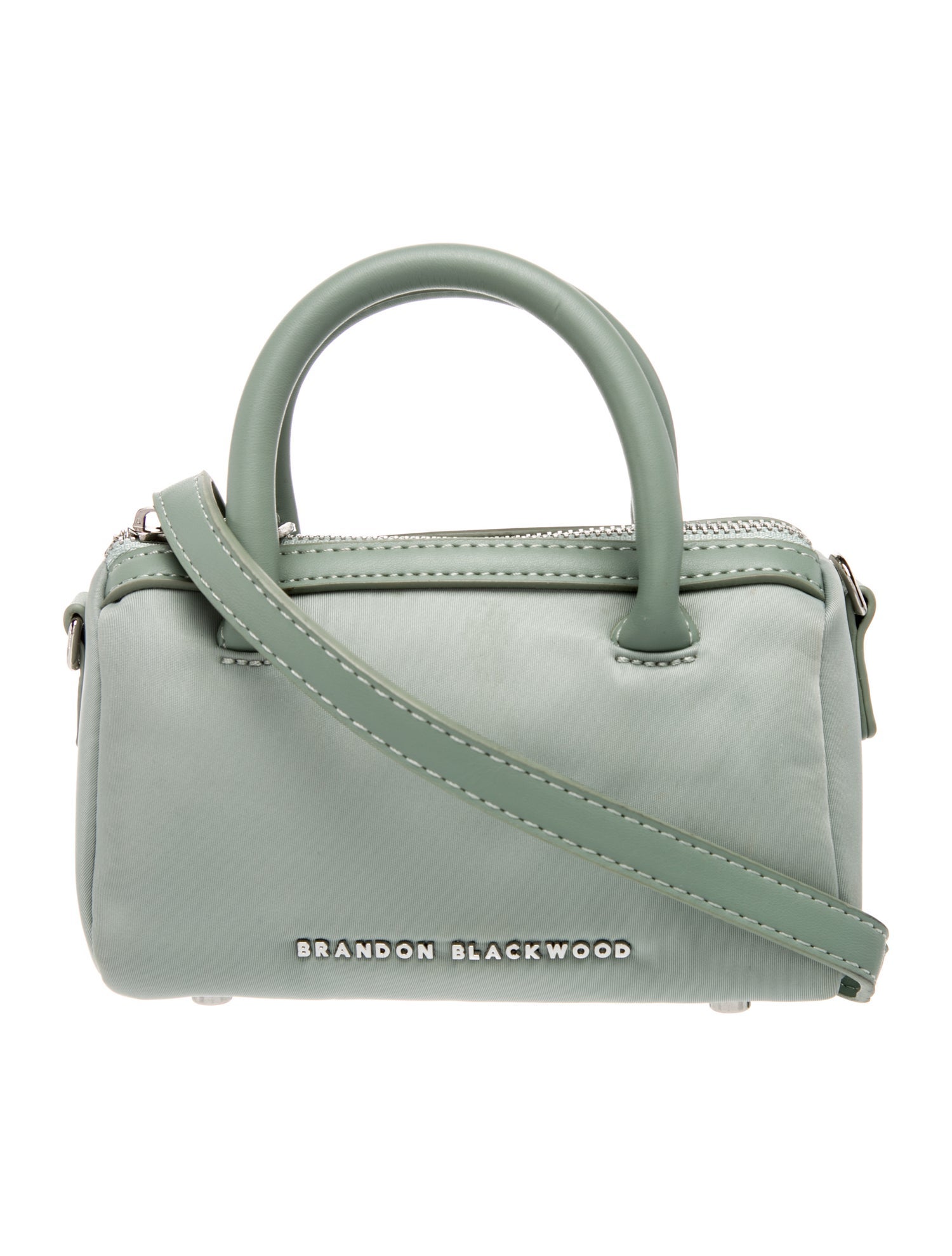 Brandon Blackwood Nylon Top Handle Bag