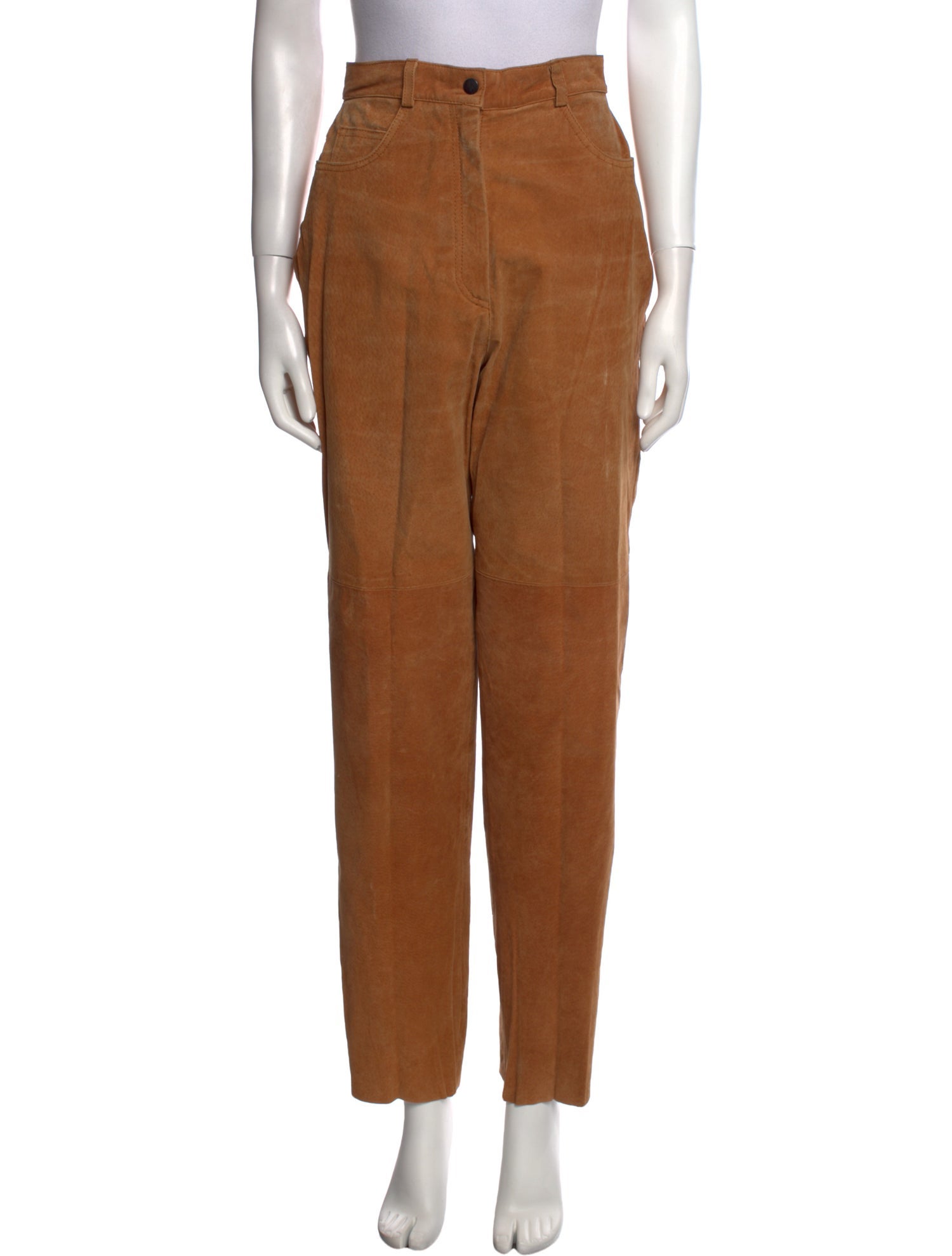 Bagatelle Leather Straight Leg Pants