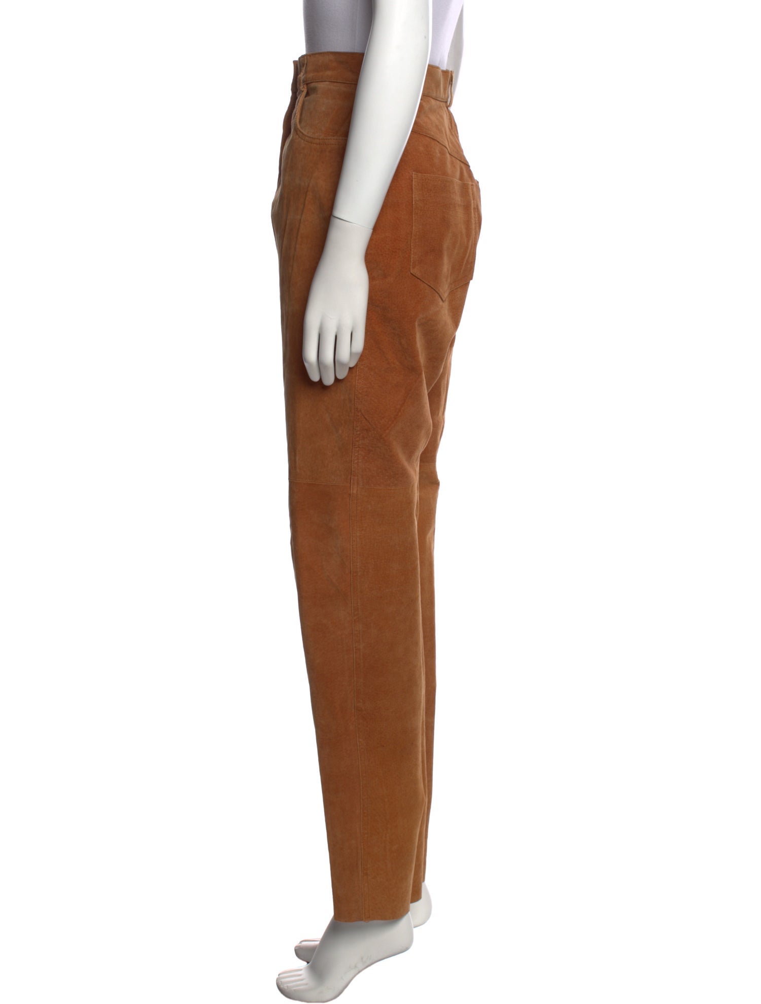 Bagatelle Leather Straight Leg Pants