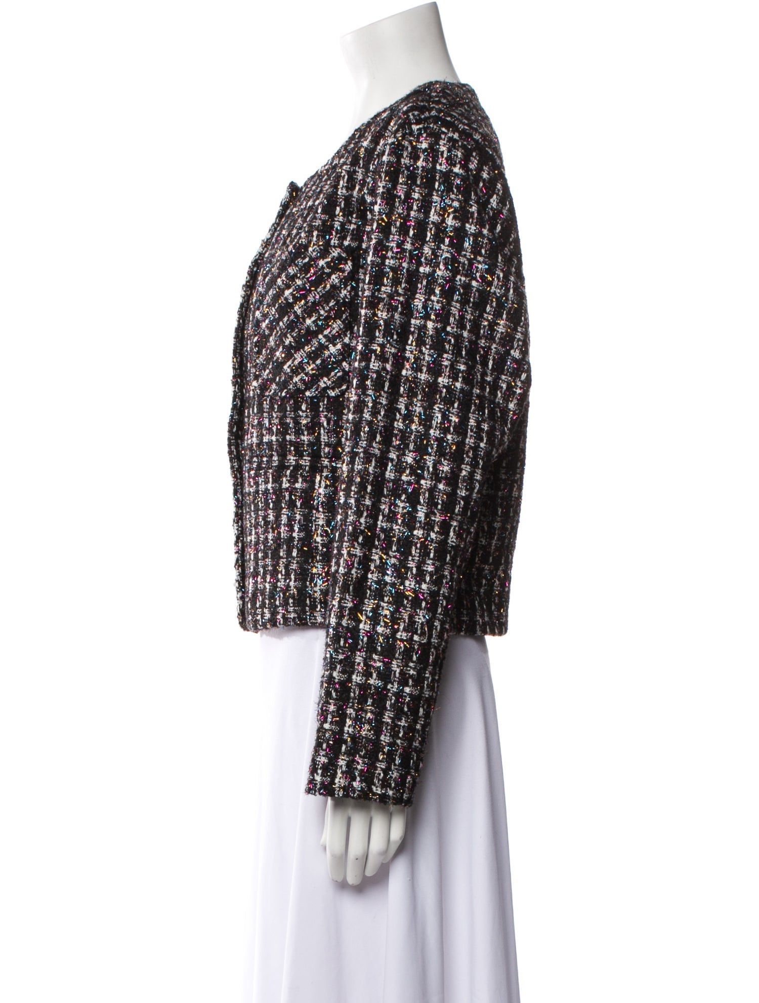 Bagatelle Tweed Pattern Evening Jacket w/ Tags