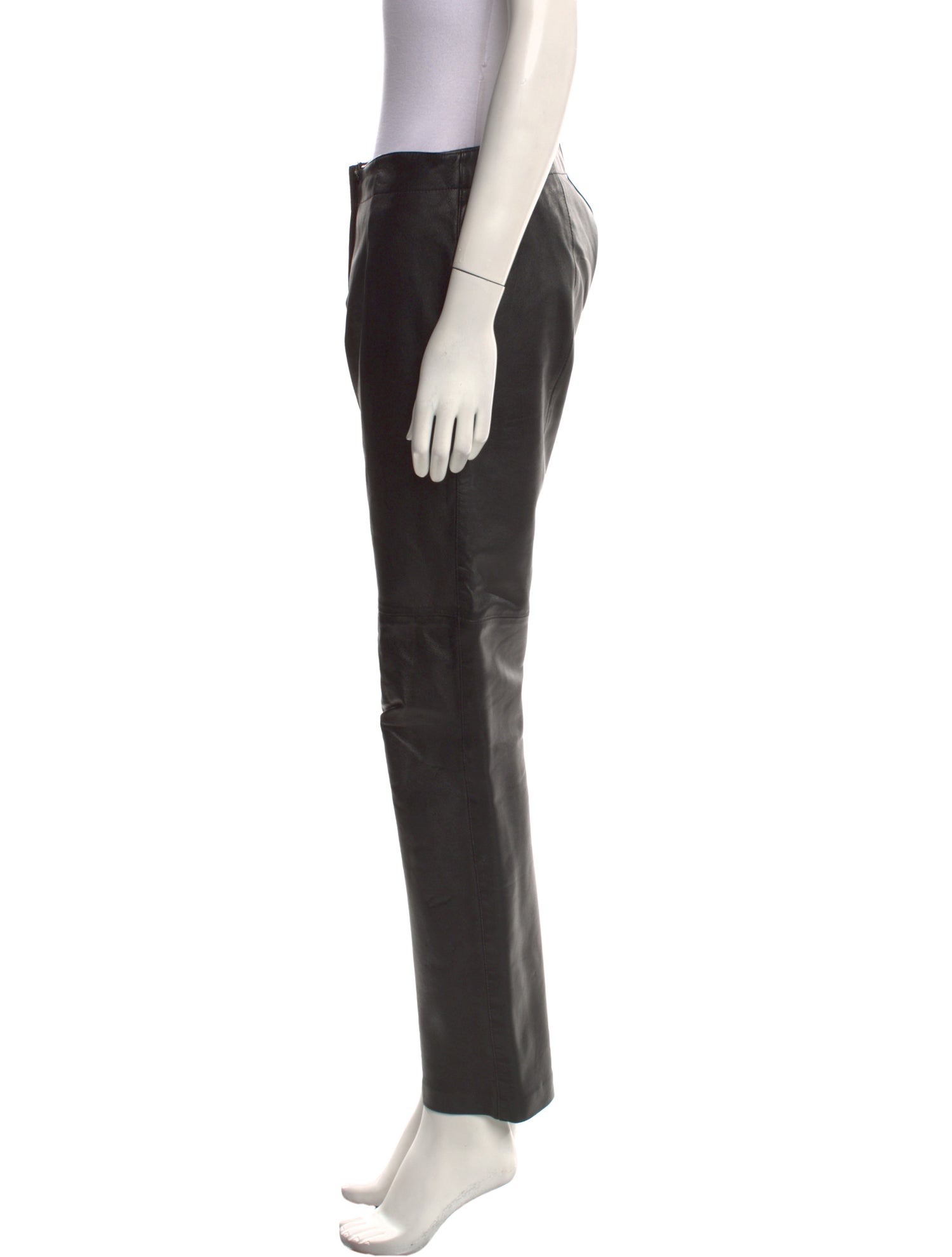 Bagatelle Leather Straight Leg Pants