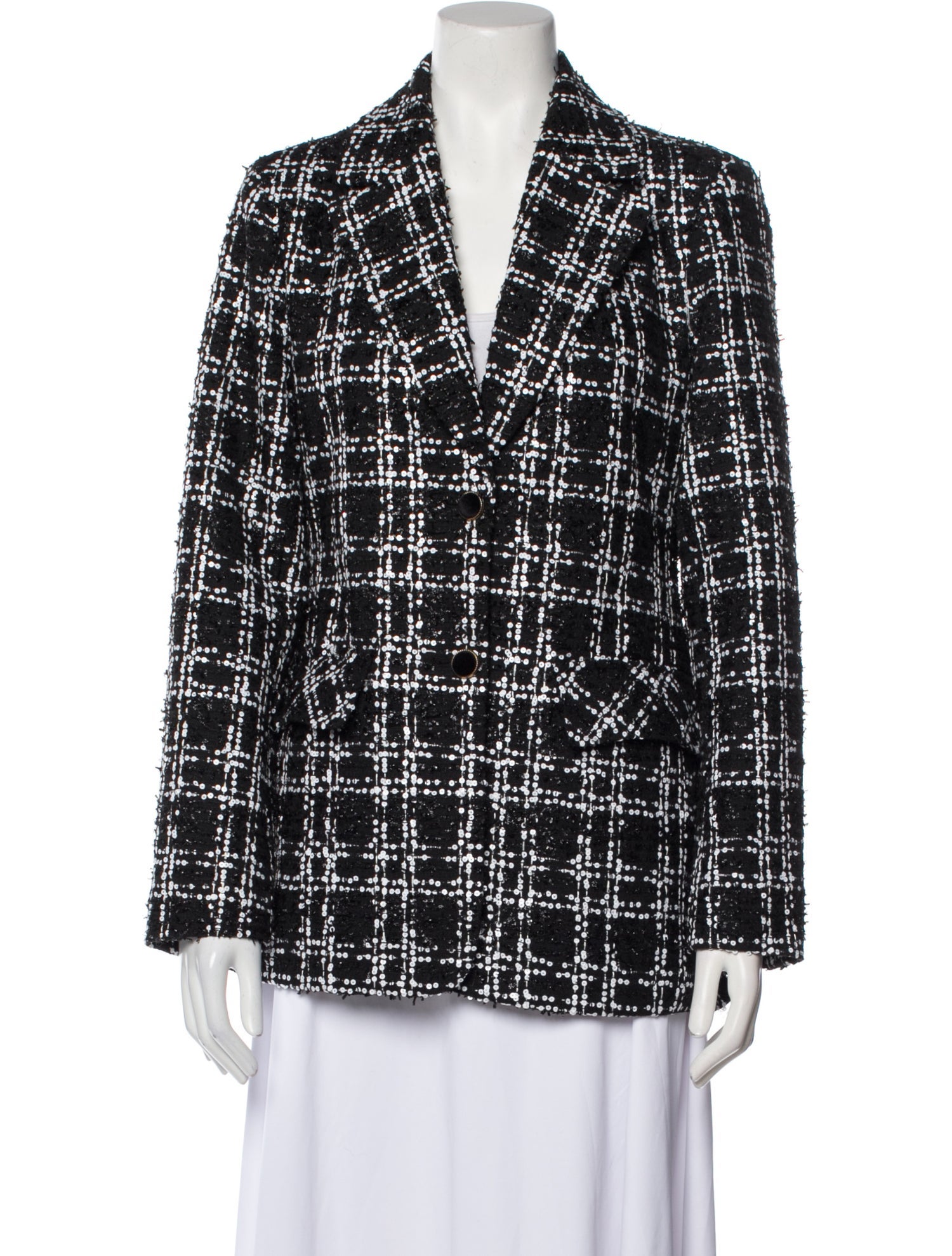 Bagatelle Tweed Pattern Blazer