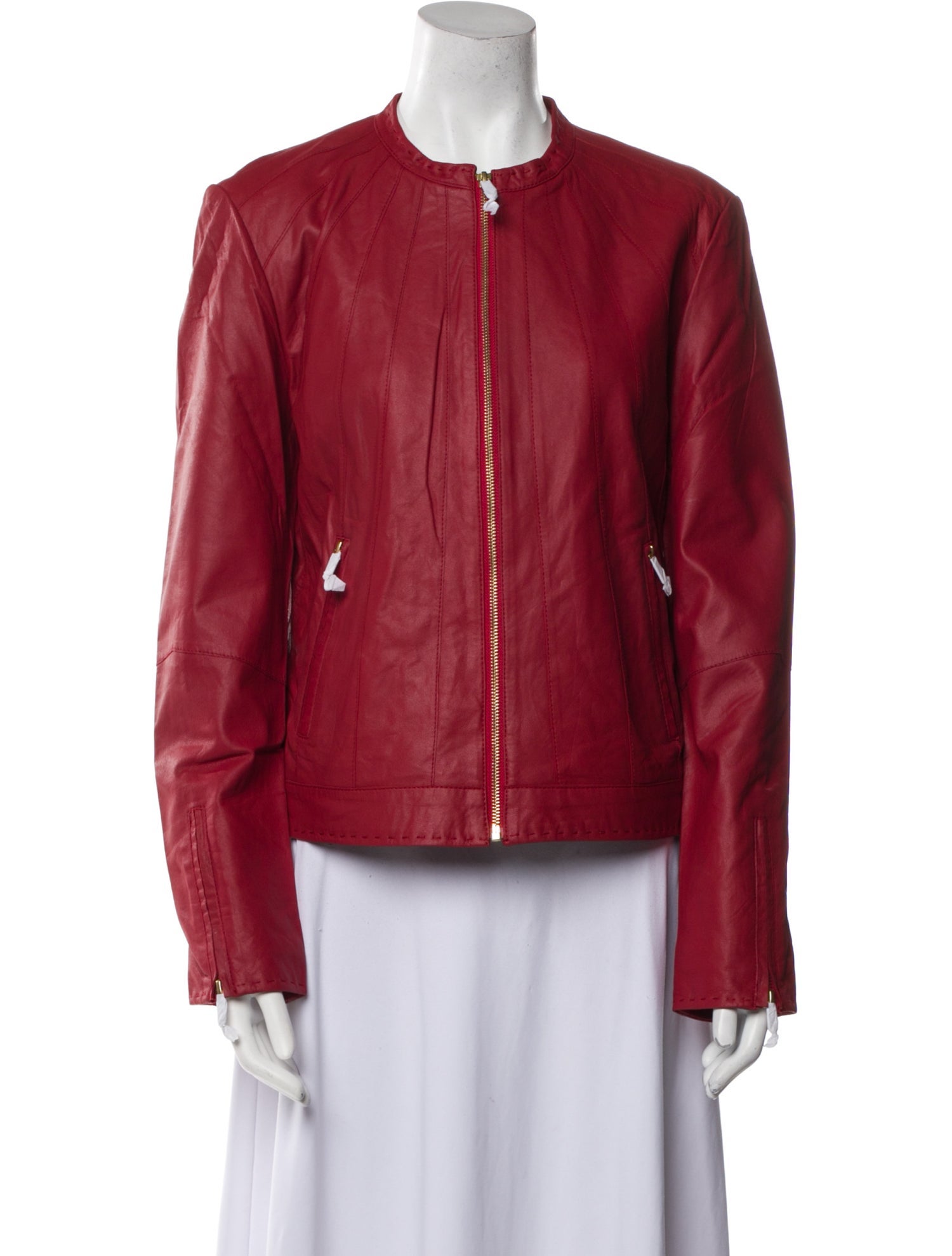 Bagatelle Leather Biker Jacket w/ Tags