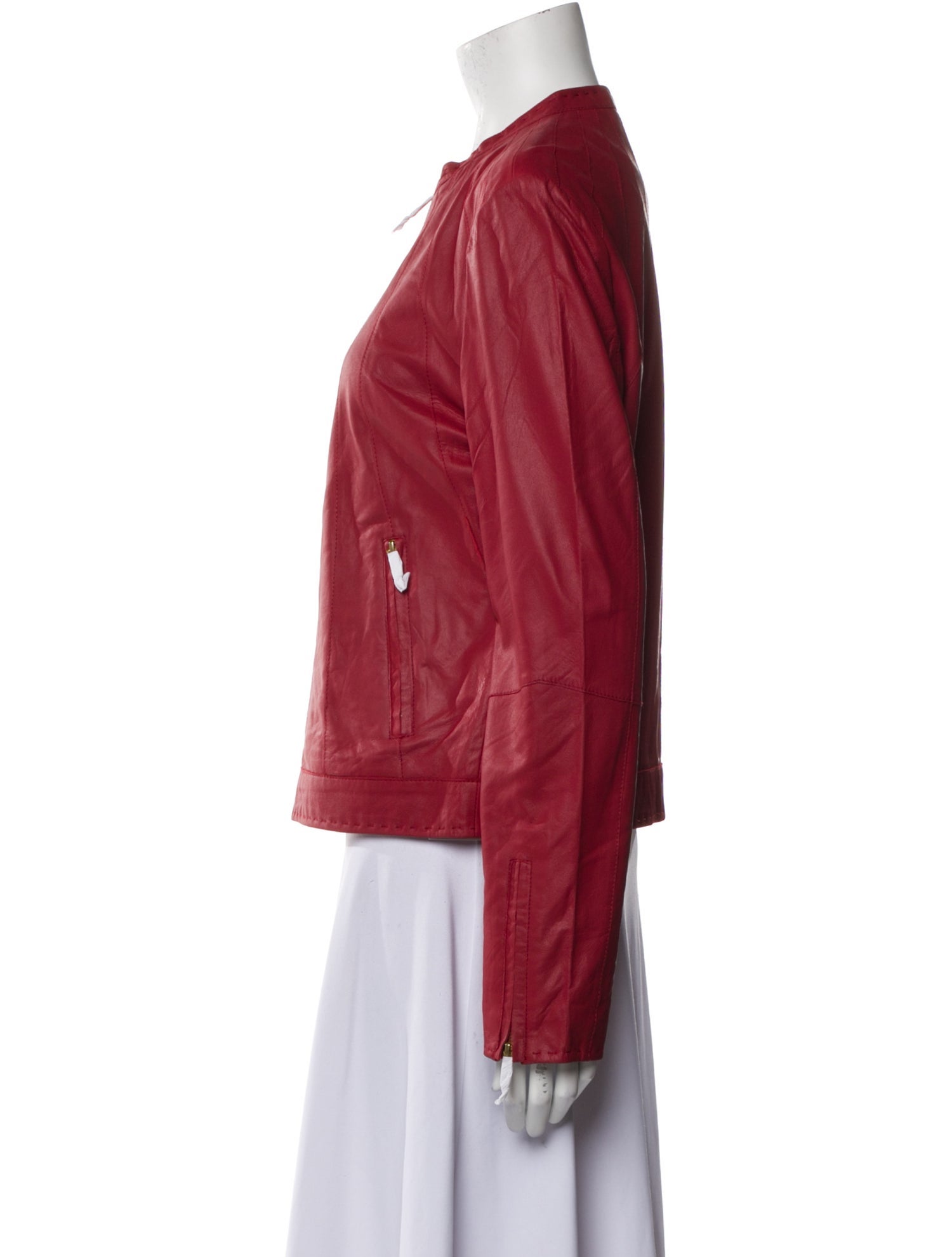 Bagatelle Leather Biker Jacket w/ Tags