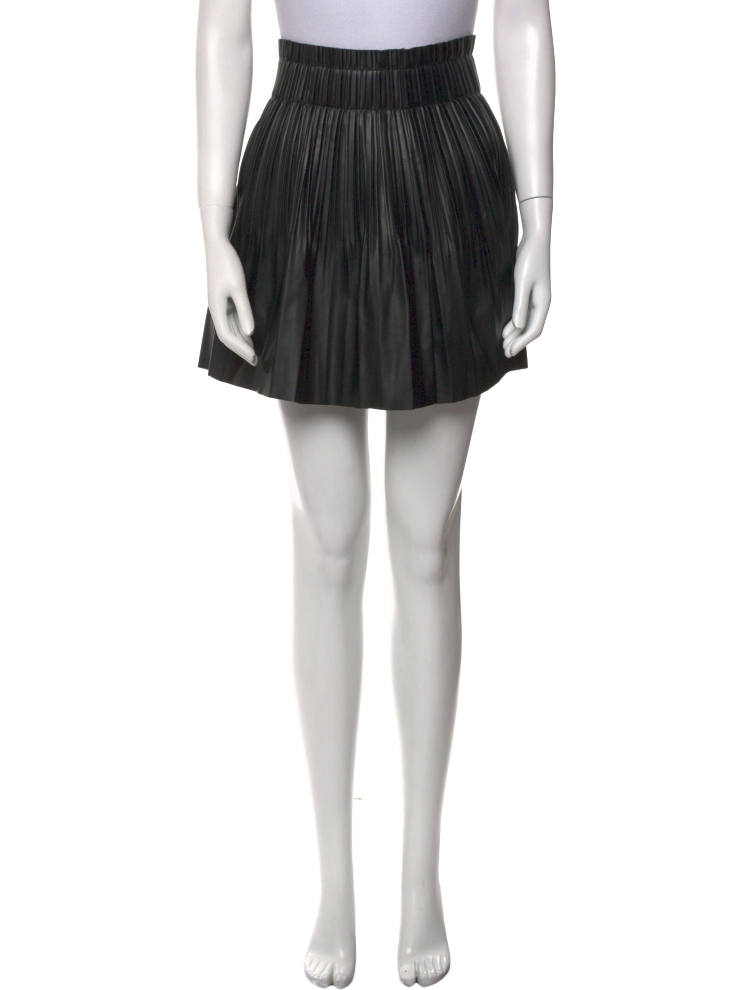 Bagatelle Leather Mini Skirt