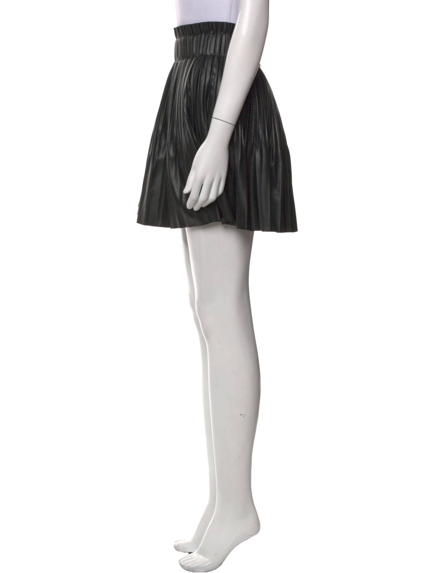 Bagatelle Leather Mini Skirt