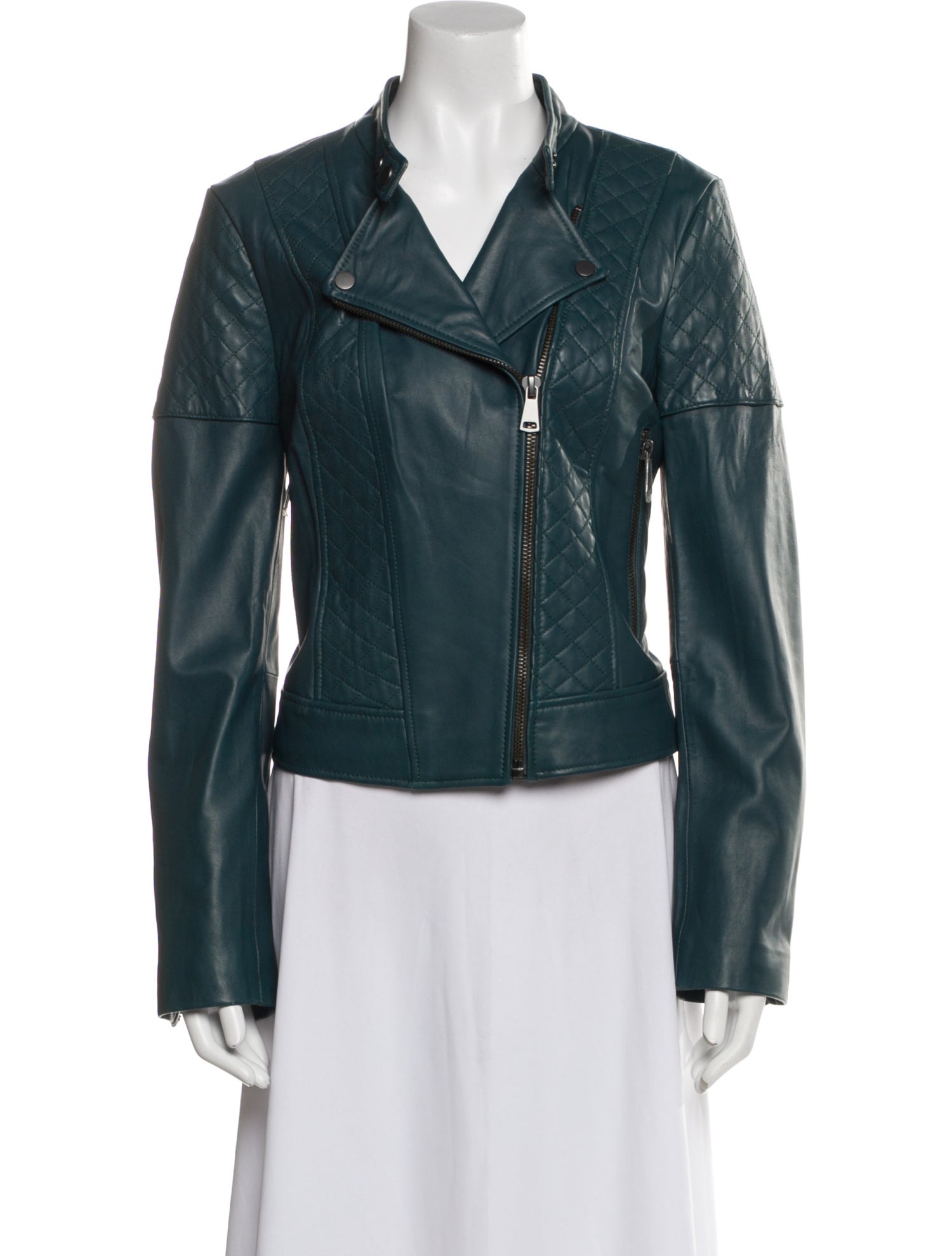 Bagatelle Leather Biker Jacket