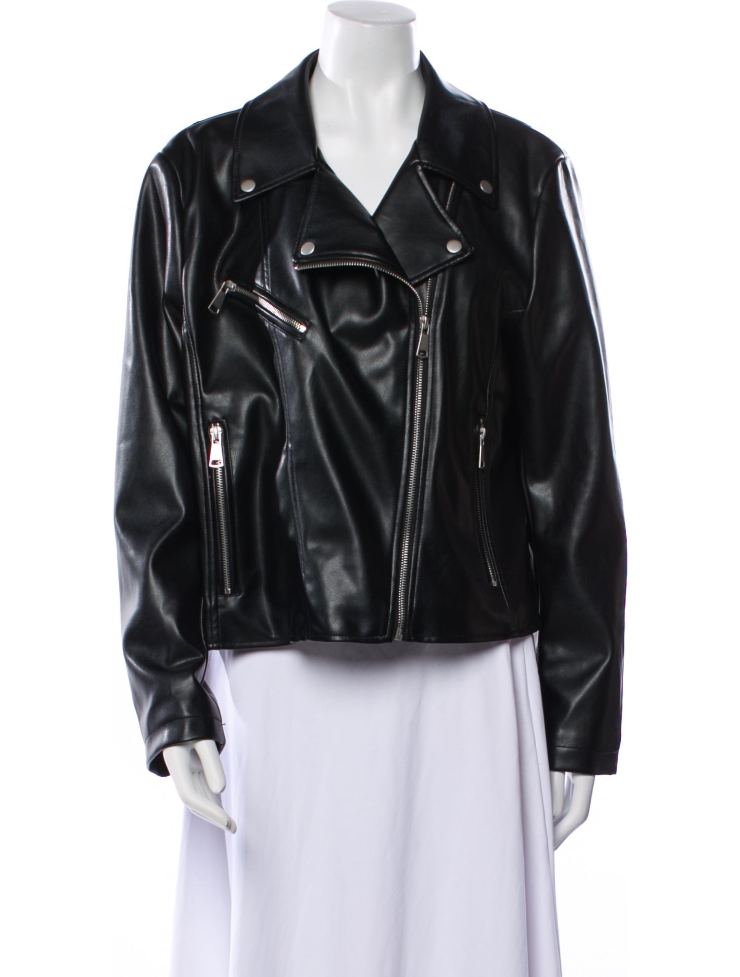 Bagatelle Leather Biker Jacket
