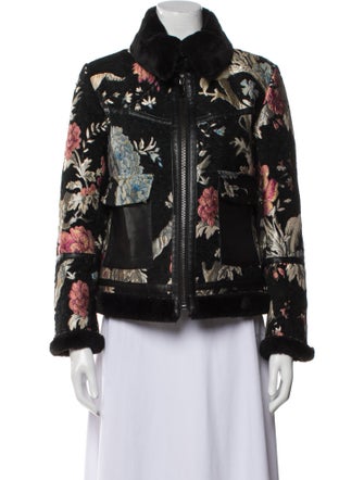 Bagatelle Floral Print Evening Jacket