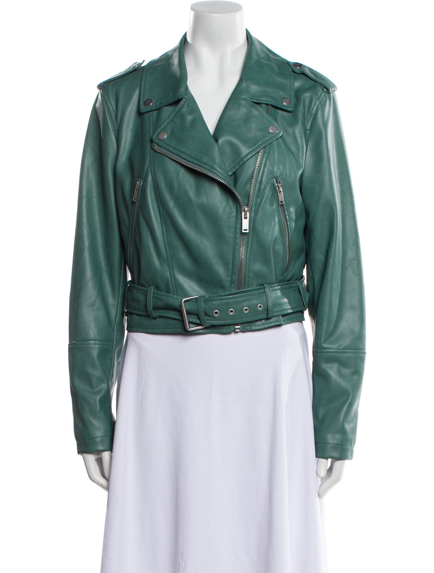 Bagatelle Leather Biker Jacket