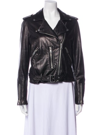 Bagatelle Leather Biker Jacket