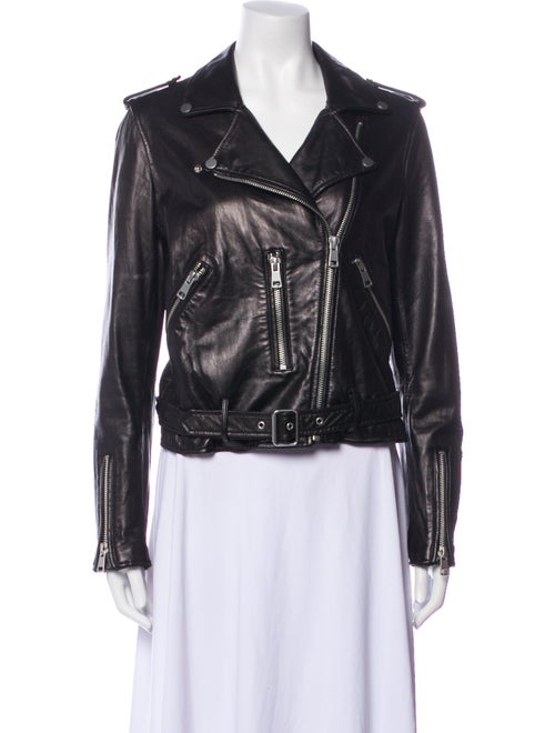 Bagatelle Leather Biker Jacket