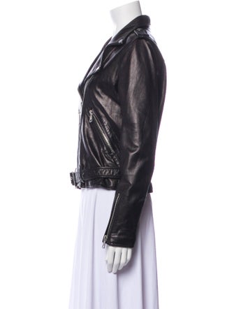 Bagatelle Leather Biker Jacket
