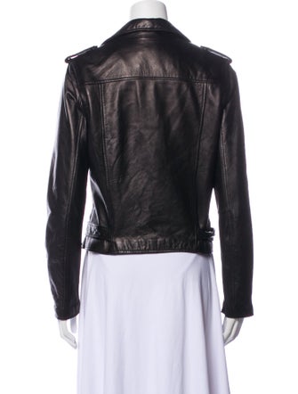 Bagatelle Leather Biker Jacket
