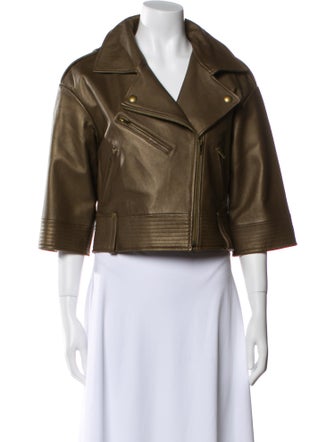 Bagatelle Leather Biker Jacket