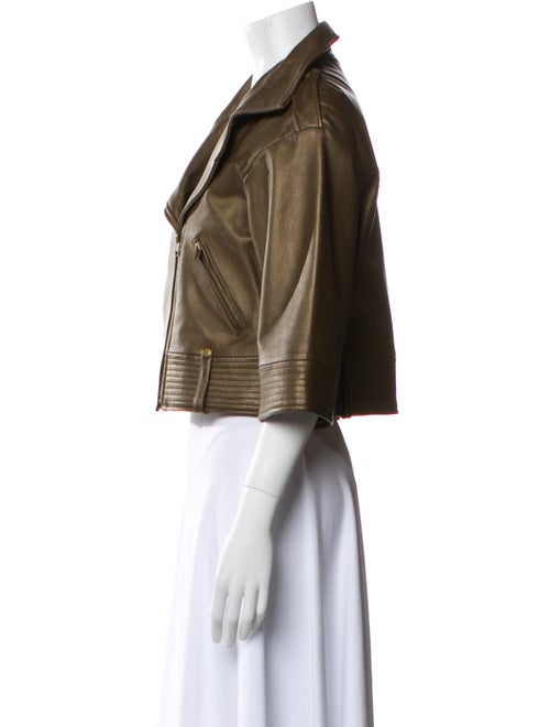 Bagatelle Leather Biker Jacket