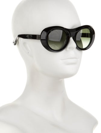 Bugatti Round Gradient Sunglasses