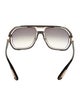 Bugatti Aviator Gradient Sunglasses