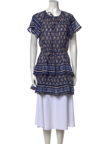 Bell Dresses Printed Mini Dress XS