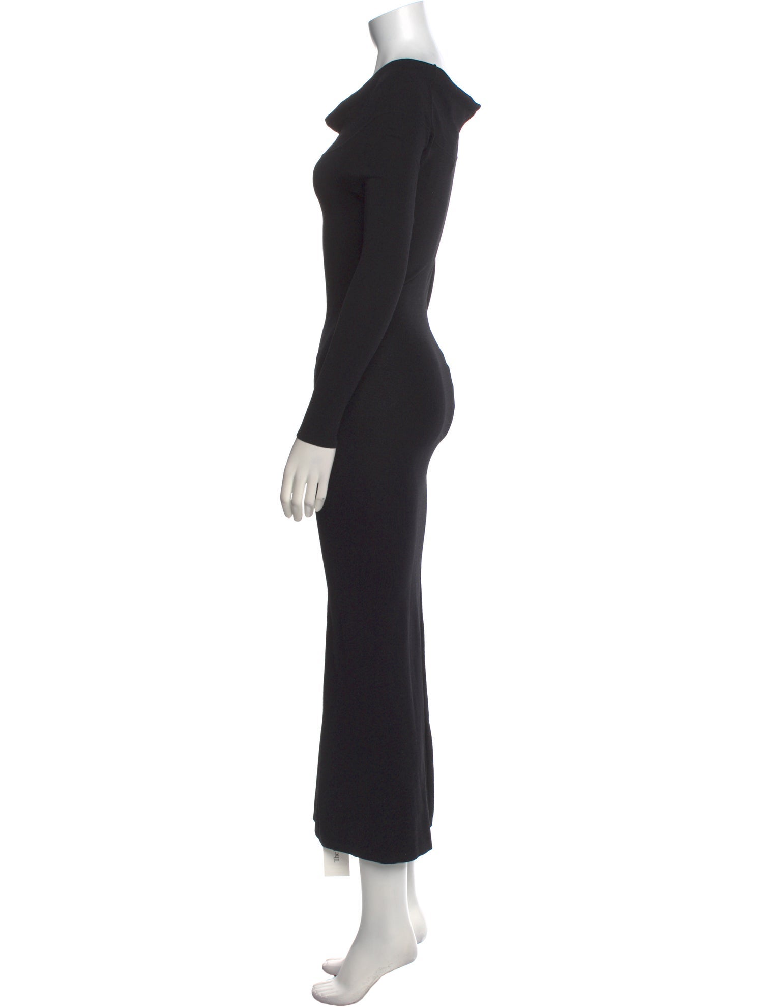 Bardot Scoop Neck Long Dress