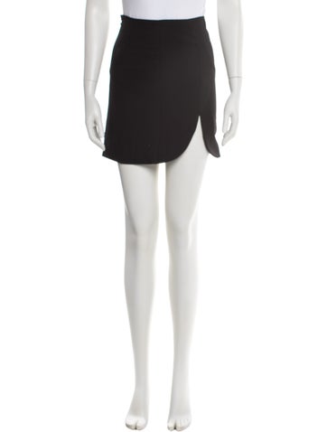 Pre-owned Bardot Mini Skirt In Black