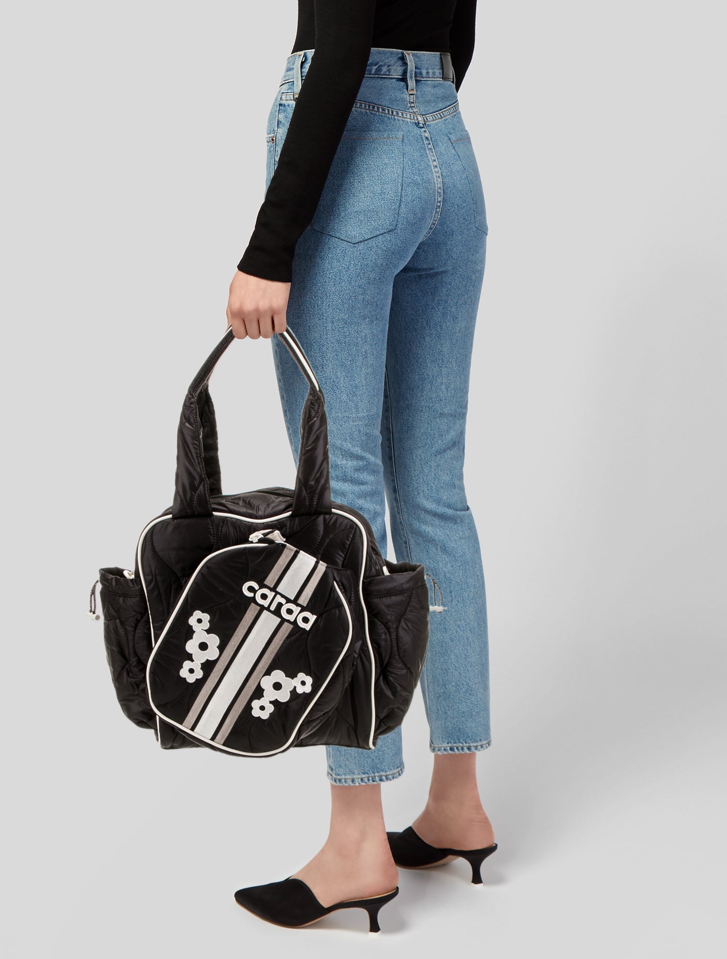 Caara Nylon Bucket Bag