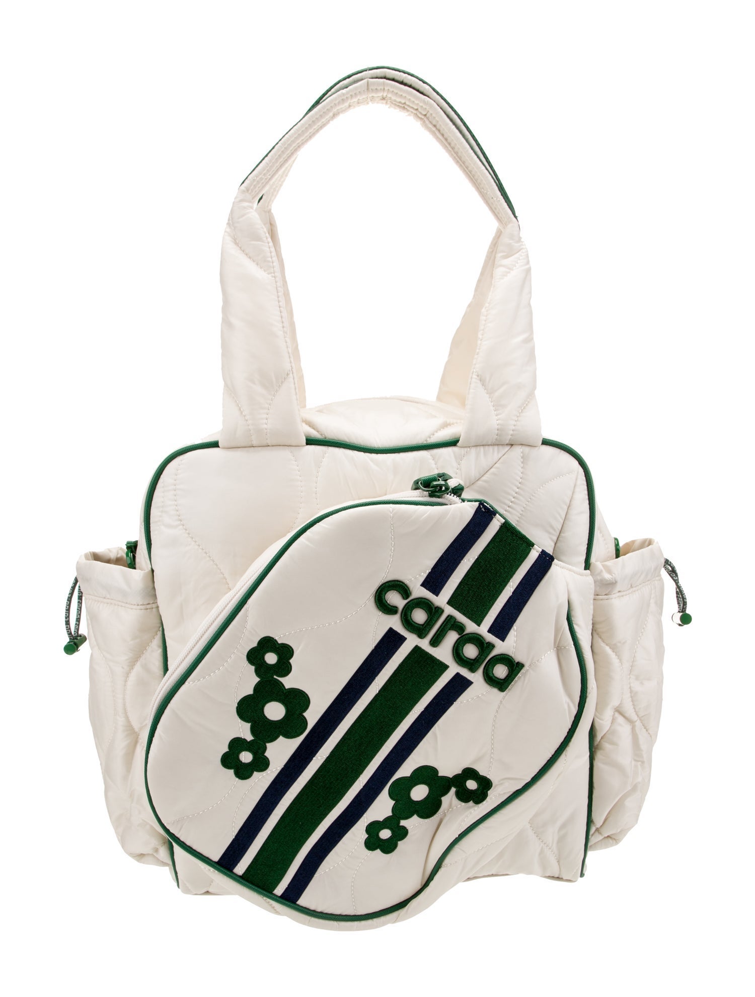 Caara Nylon Top Handle Bag