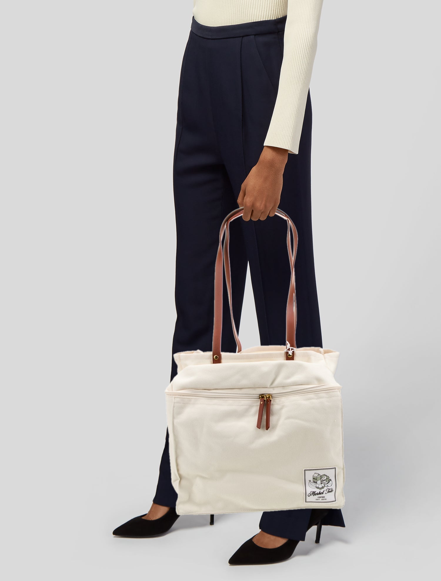 Caara Canvas Bucket Bag