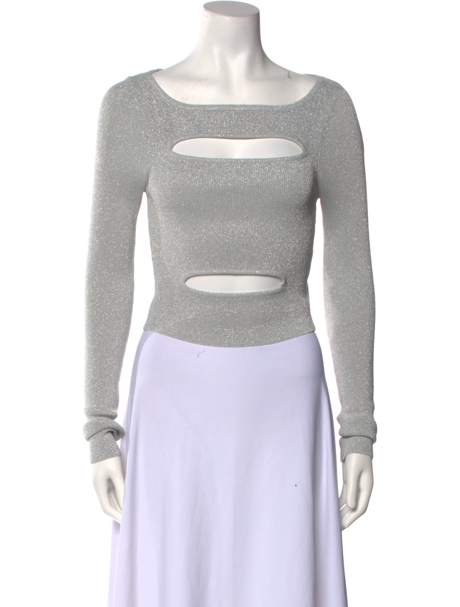 Camila Coelho Scoop Neck Long Sleeve Top w/ Tags