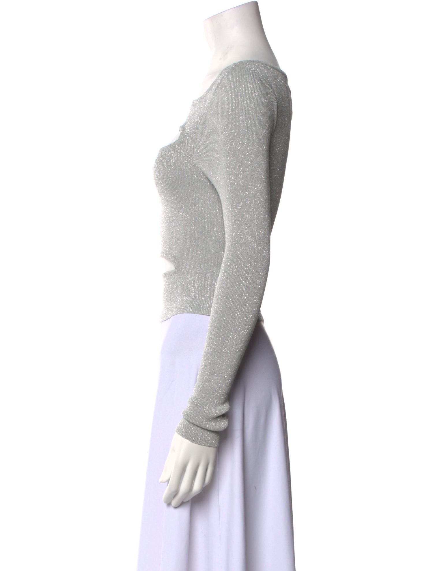 Camila Coelho Scoop Neck Long Sleeve Top w/ Tags