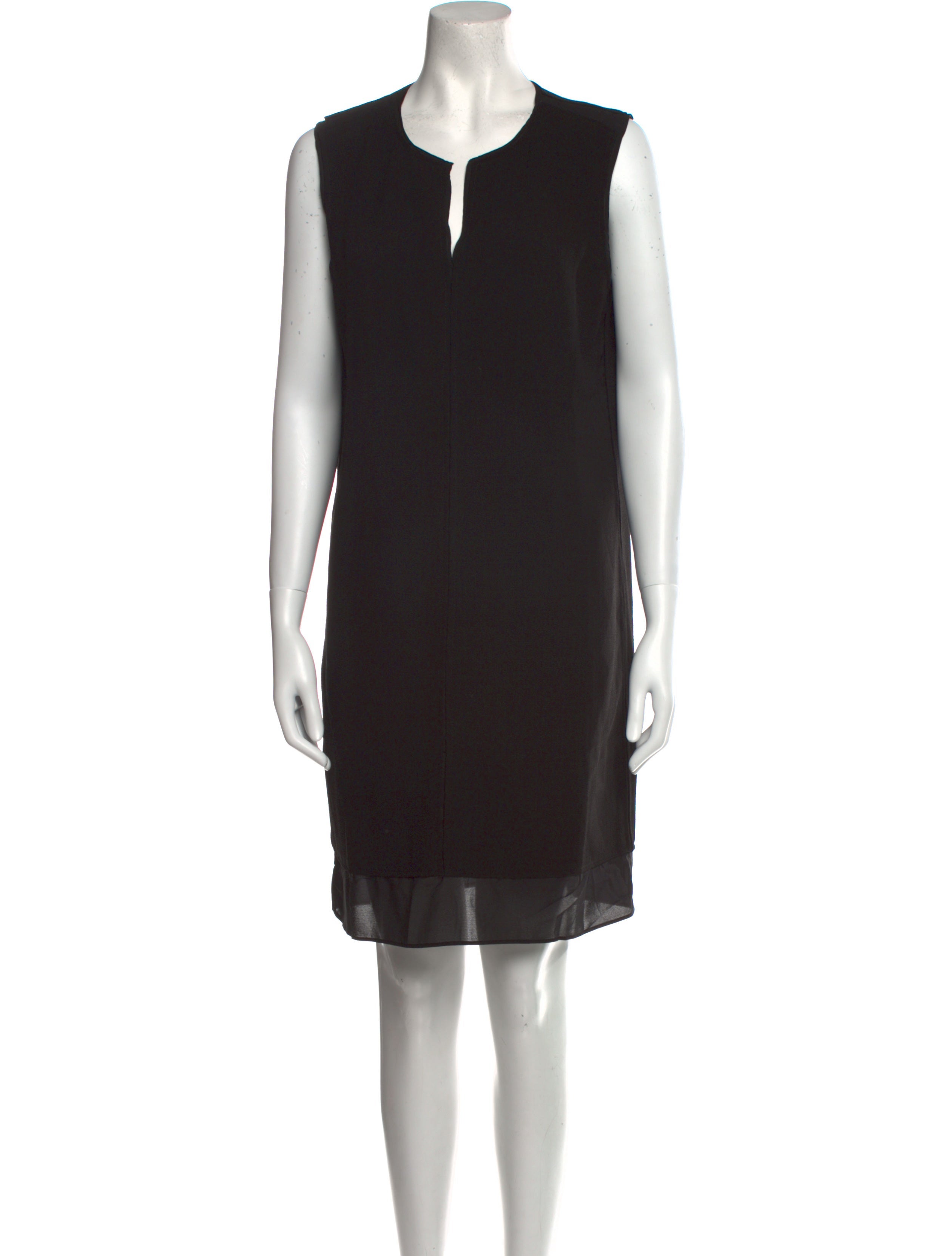 CARMEN CARMEN MARC VALVO V-Neck Knee-Length Dress